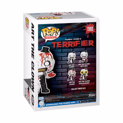 Funko POP! Movies: Terrifier 2 - Art The Clown - Bloody - Collectable Vinyl Figure - Gift Idea - Official Merchandise - for Kids & Adults - Horror Fan