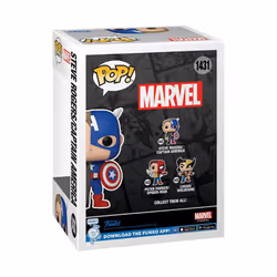 Funko Pop! Marvel: Split - Captain America/Steve Rogers