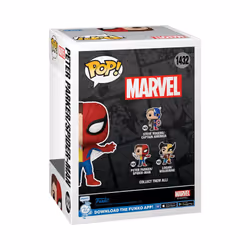 Funko POP Marvel: Split - Spider-Man - Spider-Man/Peter Parker - Marvel Comics - Collectable Vinyl Figure - Gift Idea - Official Merchandise - for Kid - Additional view 2