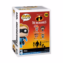 Funko POP Disney: Incredibles 20th Anniversary - Mr. Incredible - Collectable Vinyl Figure - Gift Idea - Official Merchandise - for Kids & Adults - Mo