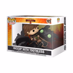 FUNKO POP! Rides Deluxe Hiccup with Toothless - Additional view 2