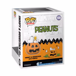 Funko Pop! Deluxe: It's The Great Pumpkin  Charlie Brown - Snoopy & Woodstock with Pumpkin