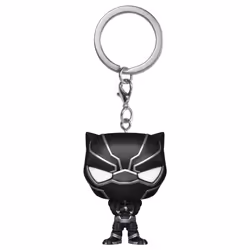 Funko POP! Keychain: Marvel - Black Panther - Marvel Comics Novelty Keyring - Collectable Mini Figure - Stocking Filler - Gif ...