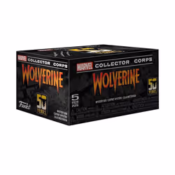Funko Marvel Collector Corp Subscription Box: Wolverine 50th Anniversary - XL