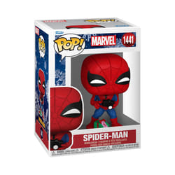 Funko POP! Marvel: Spiderman with Open Gift - Spider-Man - Marvel Comics - Collectable Vinyl Figure - Gift Idea - Official Merchandise - for Kids & Ad