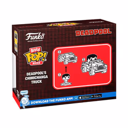 Funko Pop! Bitty Ride: Marvel - Deadpool with Chimichanga Truck
