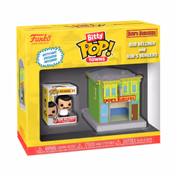 Funko Pop! Bitty Town: Bob's Burgers - Bob Belcher and Bob's Burgers