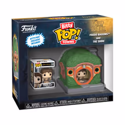FUNKO POP! Bitty Towns Frodo Baggins and The Shire - Additional view 4