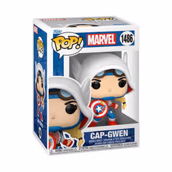 Funko Pop! Marvel: Spider-Gwen: Gwenverse - Cap-Gwen