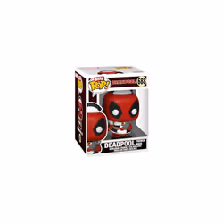 Bitty Pop! Dinopool, Bitty Pop! Deadpool (Barista), Bitty Pop! Deadpool (Roman Senator), and a mystery Bitty Pop! figure - 0.9 Inch (2.2 Cm) - Additional view 10