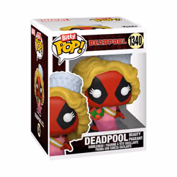 Bitty Pop! Dinopool, Bitty Pop! Deadpool (Barista), Bitty Pop! Deadpool (Roman Senator), and a mystery Bitty Pop! figure - 0.9 Inch (2.2 Cm) - Additional view 8
