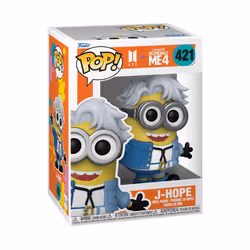 Funko POP! Rocks: Minions X BTS - J-Hope - BTS + Minions - Collectable Vinyl Figure - Gift Idea - Official Merchandise - for ...