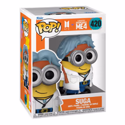 Funko Pop! BTS x Despicable Me 4 420 Suga Vinyl Figure