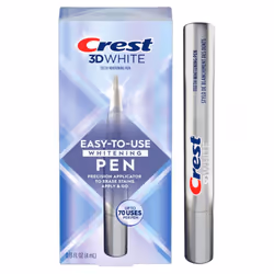 Crest 3DWhite Teeth Whitening Pen  Easy-to-Use  Conveniently Erases Surface Stains  Teeth Whitening Products