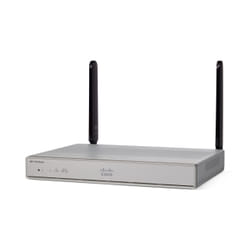 Cisco C1117-4PLTEEA Integrated Services Router with 4-Gigabit Ethernet (GbE) Ports, 1 ADSL2/VDSL2+ (Annex A) Router with LTE Advanced (CAT6), SMS/GPS, 1-Year Limited Hardware Warranty (C1117-4PLTEEA)