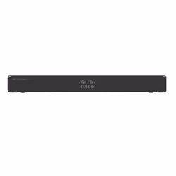 Cisco C927-4PM, Ethernet WAN, Gigabit Ethernet, DSL WAN, Black