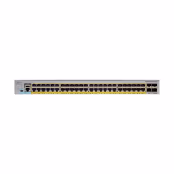Cisco Catalyst 2960L-SM-48PS Network Switch, 48 Gigabit Ethernet PoE+ Ports, 370W PoE Budget, four 1 G SFP Uplink Ports, Enhanced Limited Lifetime Warranty (WS-C2960L-SM-48PS)