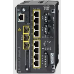 Cisco IE-3500-8P3S-E network switch Managed L2 Gigabit Ethernet (10/100/1000) Power over Ethernet (PoE) Black