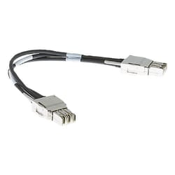Cisco STACK-T1A-1M= InfiniBand/fibre optic cable Metallic, Black