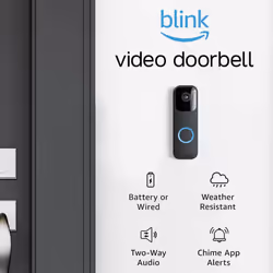 Blink Video Doorbell easy setup - White