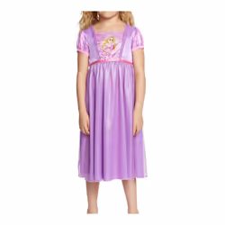 Disney Girls Princess Fantasy Gown Nightgown  Rapunzel Shines 3  6