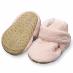 Fruit of the Loom Cozy Thermal Wrap Booties with Non-Skids for Baby Gi