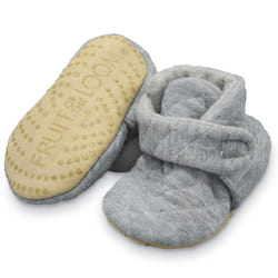 Fruit of the Loom Cozy Thermal Wrap Booties with Non-Skids for Baby Gi