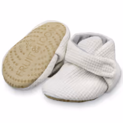 Fruit of the Loom Cozy Thermal Wrap Booties with Non-Skids for Baby Gi