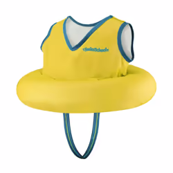 SwimSchool Deluxe TOT Swimmer for Kids, 4-in-1 Multi-Purpose Pool Float, Learn-to-Swim, Adjustable Safety Seat, Heavy Duty, Y ...