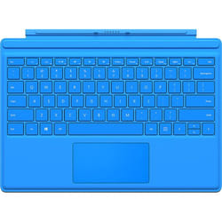 Microsoft QC7-00002 mobile device keyboard Microsoft Cover port Blue