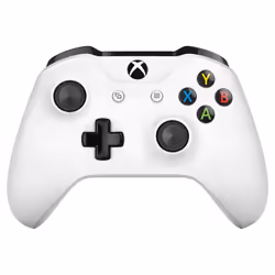Microsoft TF5-00003, Gamepad, Back button, D-pad, Menu button, Select button, Start button, Digital, Wireless, Bluetooth, Whi ...