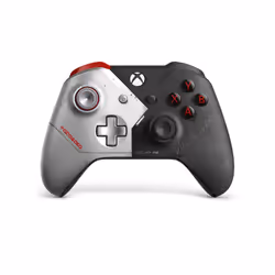 Microsoft Xbox Cyberpunk 2077 Limited Edition, Gamepad, Xbox One, Xbox One S, Xbox One X, Back button, D-pad, Menu button, Mo ...