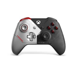 Microsoft Xbox Cyberpunk 2077 Limited Edition Black, Grey Bluetooth/USB Gamepad Analogue / Digital Xbox One, Xbox One S, Xbox One X