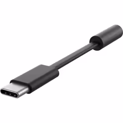 Microsoft LKZ-00004, Black, USB C, 3.5mm, Male, Female, 1 pc(s)