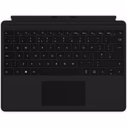 Microsoft Surface Pro X Keyboard, QWERTY, Trackpad, Microsoft, Surface Pro X, Black, 33 cm (13")