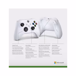 Microsoft Xbox Wireless Controller White Bluetooth/USB Gamepad Analogue / Digital Xbox Series S, Xbox Series X, Xbox One, Xbox One S, Xbox One X - Additional view 5