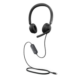 Microsoft MS Modern USB-C Headset Black DA/FI/NO/SV Commercial - Headset Wired Head-band Office/Call center USB Type-C