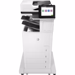 HP LaserJet Enterprise MFP M631z, Print, Copy, Scan, Fax, Laser, Mono printing, 1200 x 1200 DPI, Mono copying, A4, Black, Whi ...