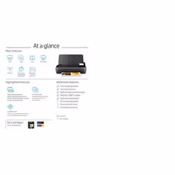 HP OfficeJet Mobile 250 Wireless All-in-One Color Printer, Copier, Scanner - Additional view 5