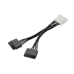 HP 4pin to Dual SATA Power Adapter Cable