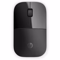 HP Z3700 Black Wireless Mouse, Ambidextrous, Optical, RF Wireless, 1200 DPI, Black