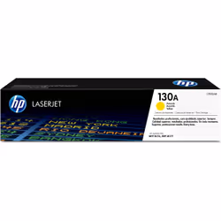 HP 130A Yellow Original LaserJet Toner Cartridge, 1000 pages, Yellow, 1 pc(s)