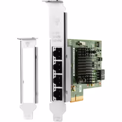 HP Intel Ethernet I350-T4 4-Port 1Gb NIC, Internal, Wired, PCI Express, Ethernet, 1000 Mbit/s