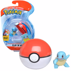 BANDAI Pok?mon-Pok? Ball & his 5 cm Squirtle  WT97642