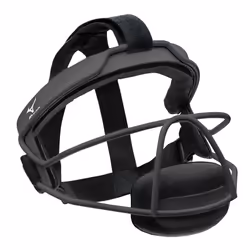 Mizuno Fielders Mask  Black  Mizuno Wire Fastpitch Softball Fielder'S Mask L/Xl