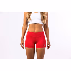 Mizuno Victory 3.5"""" Inseam Volleyball Shorts Red   Small