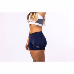 Mizuno mens Mizuno Victory 3.5 Inseam Volleyball Shorts  Navy  Medium