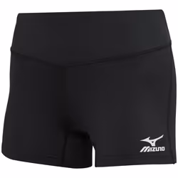 Mizuno Victory 3.5"""" Inseam Volleyball Shorts Black Black X-Large