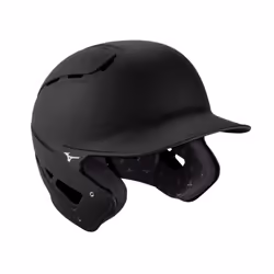Mizuno B6 Adult Baseball Batting Helmet  Black  Large/X-Large