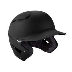 Mizuno B6 Adult Baseball Batting Helmet  Black  Large/X-Large